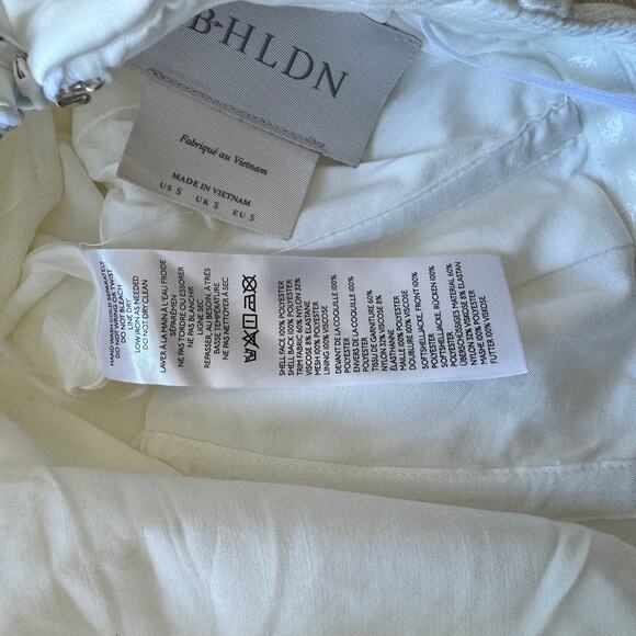 BHLDN Clean Lines Strapless Mini Dress - Size S - Picture 4 of 10